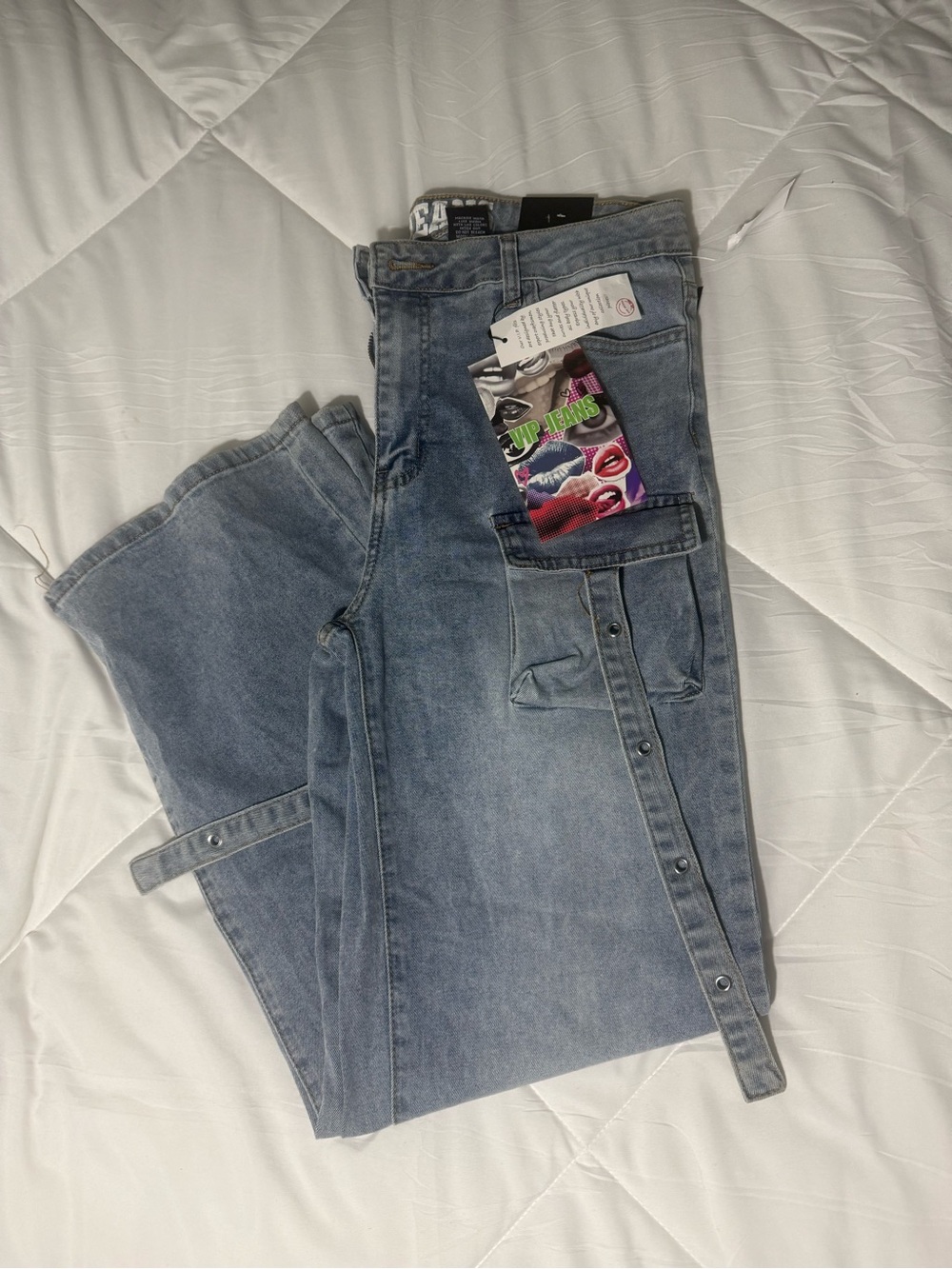 VIP Straight Leg Women’s Jeans in Light Blue
